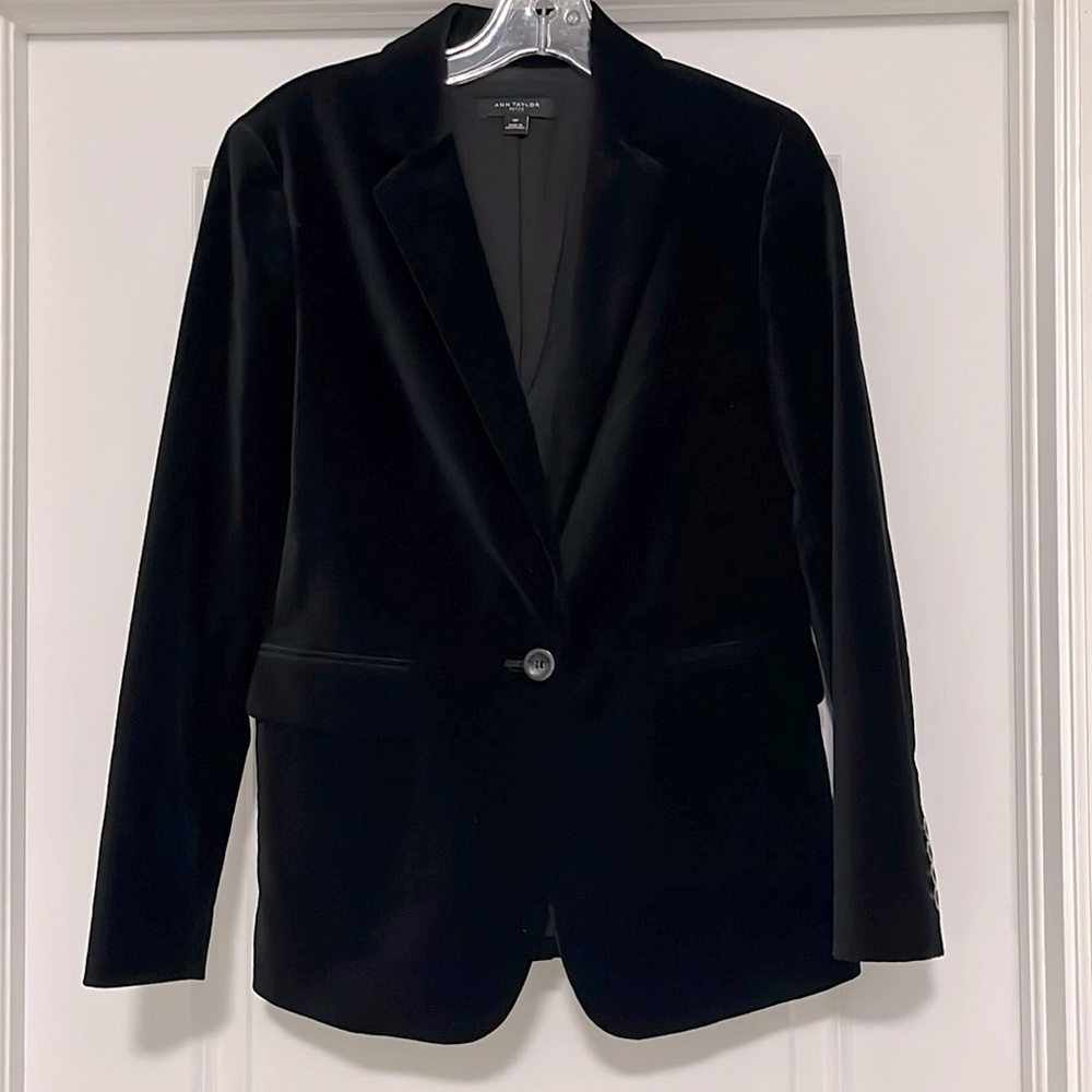 Ann Taylor Velvet Jacket
